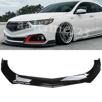 For Acura Integra Type R TR Gloss Front Bumper Lip Splitter Body Kit Spoiler US