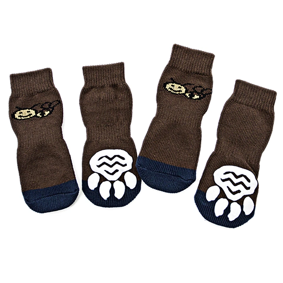 Dog Socks Traction Control Anti-Slip for Hardwood Floor Indoor Wear, Paw Protect - Image 3 of 4