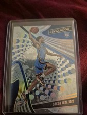 Cason Wallace Rookie Card Avalanche Variation Revolution RC card. rookie card picture