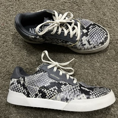 Adidas Adicross Retro Snakeskin Golf Shoes Womens Size 7