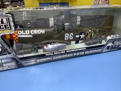 Elite Force WWII North American P-51d Mustang Old Crow Aircraft
