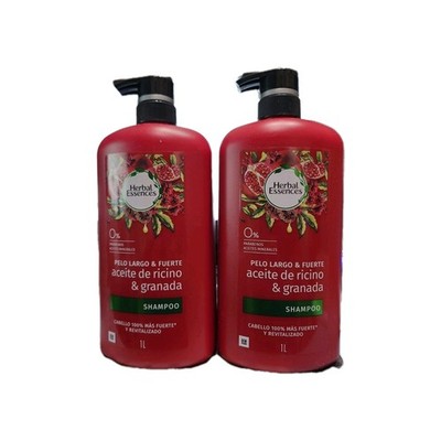 Herbal Essences 2pk Hermoso Cabello Largo Jumbo Shampoos 1 liter each
