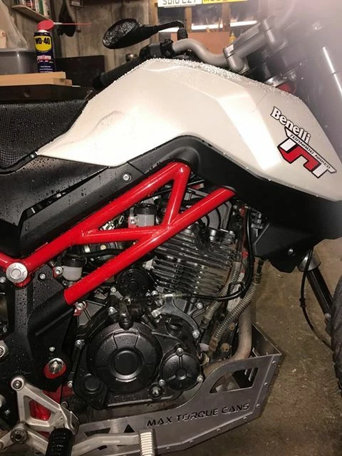 Benelli TNT125 TNT135 Tornado +TNT Naked Sump Guard Bash Plate UK Made - Image 2 of 4