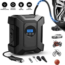 Tire Inflator Car Air Pump Compressor Electric Portable Auto 12V Volt 150 PSI