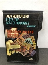 HUGO MONTENEGRO PLAYS THE BEST OF BROADWAY VINTAGE CASSETTE TAPE USED