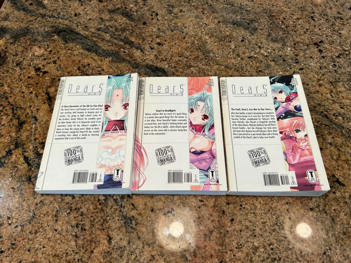 Dears Manga Tokyopop Peach-Pit Volumes 1 2 3 Lot English | eBay