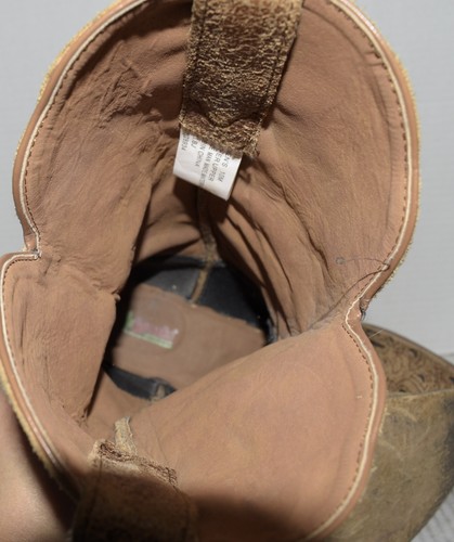 LAREDO MIRANDA Botas de Montar Vaqueras Occidentales de Cuero Marrón para Mujer Punta 10 - Imagen 4 de 5