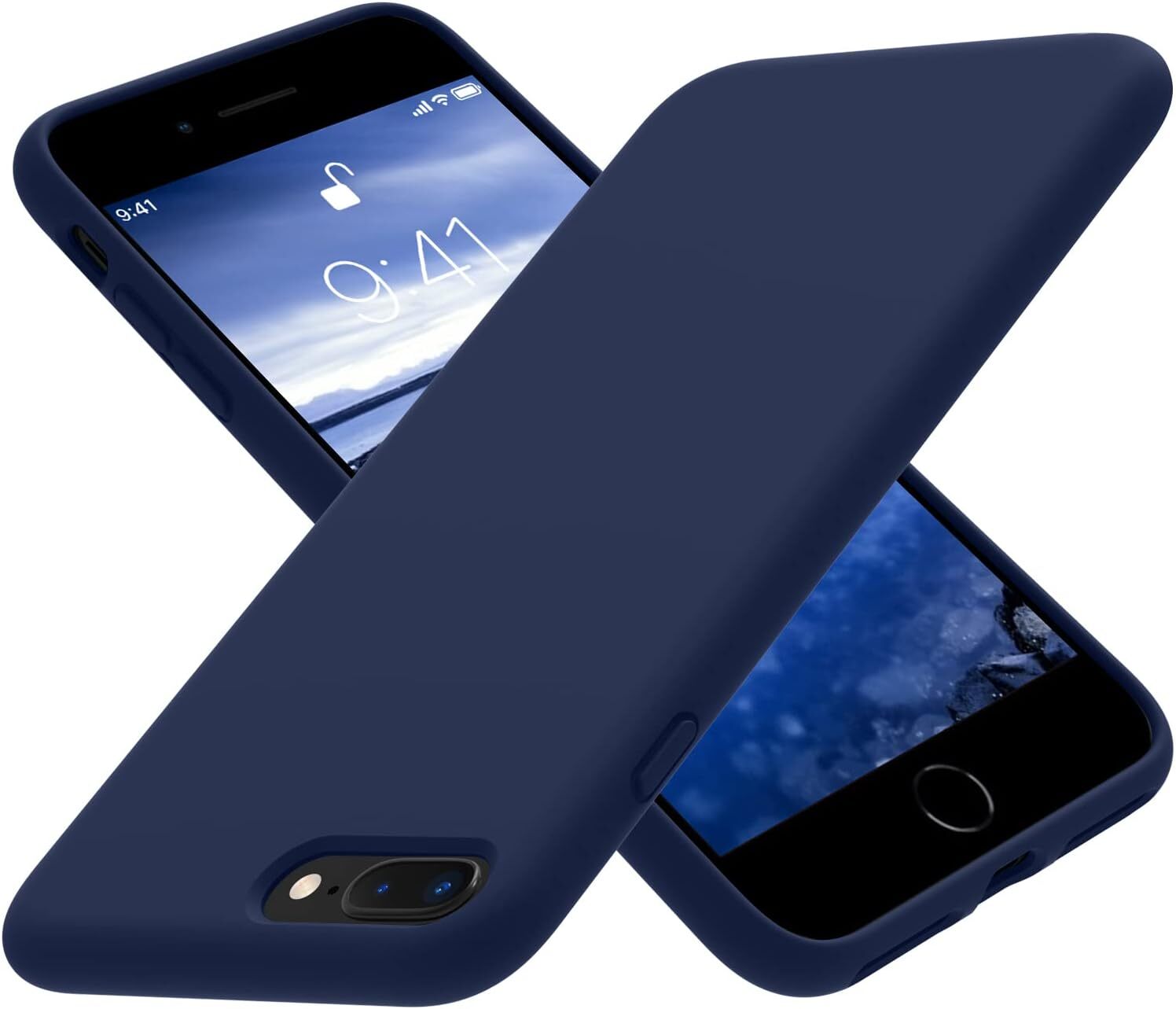 for iPhone 8 Plus Case,iPhone 7 Plus Case, [Silky and Soft Touch Series] Premium