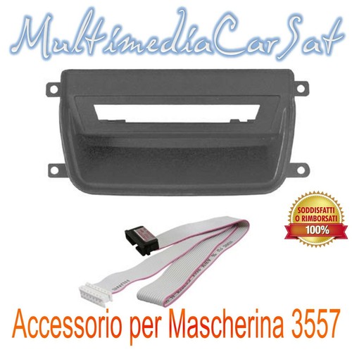 Mascherina Radio Autoradio 2 Doppio Din BMW S3 E90 E91 E92 E93 No Navy 3557 - Foto 11 di 11