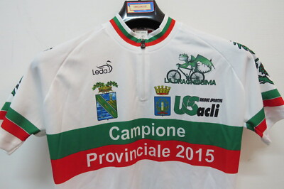 Vintage Cycling Jersey Maglia Ciclismo Bici AS Roma '70s Eroica