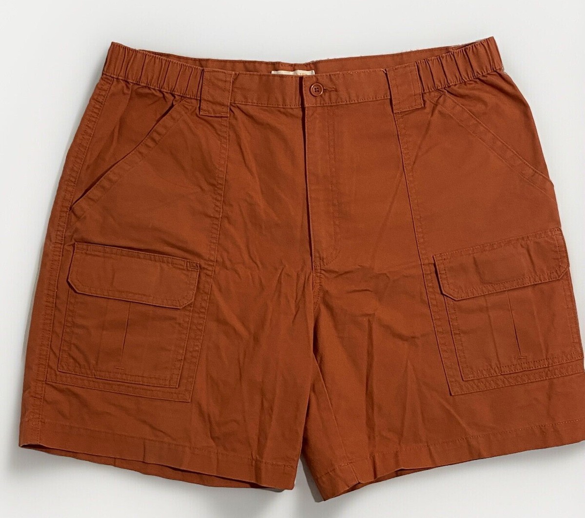 Savane Cargo Shorts 38 Orange Hiking Shorts Style SFSB0037