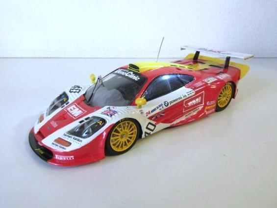 Modeler's 1/24 McLaren F1 GTR LM Long Tail Kit No Box, Used Modeler's 1/24 McLaren F1 GTR LM Long Tail Kit No Box, Used