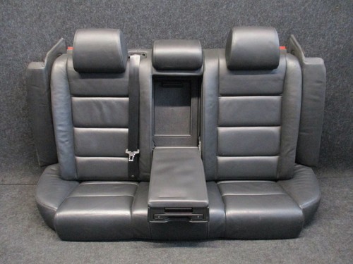 LEDER Rücksitzbank Audi A6 4F ALLROAD Rückbank Ausstattung schwarz SOUL