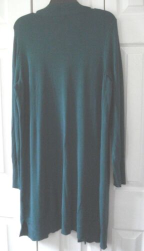 Ladies Plus Longer Length Sweater Spruce Size 1X Covington NEW - Picture 2 of 2
