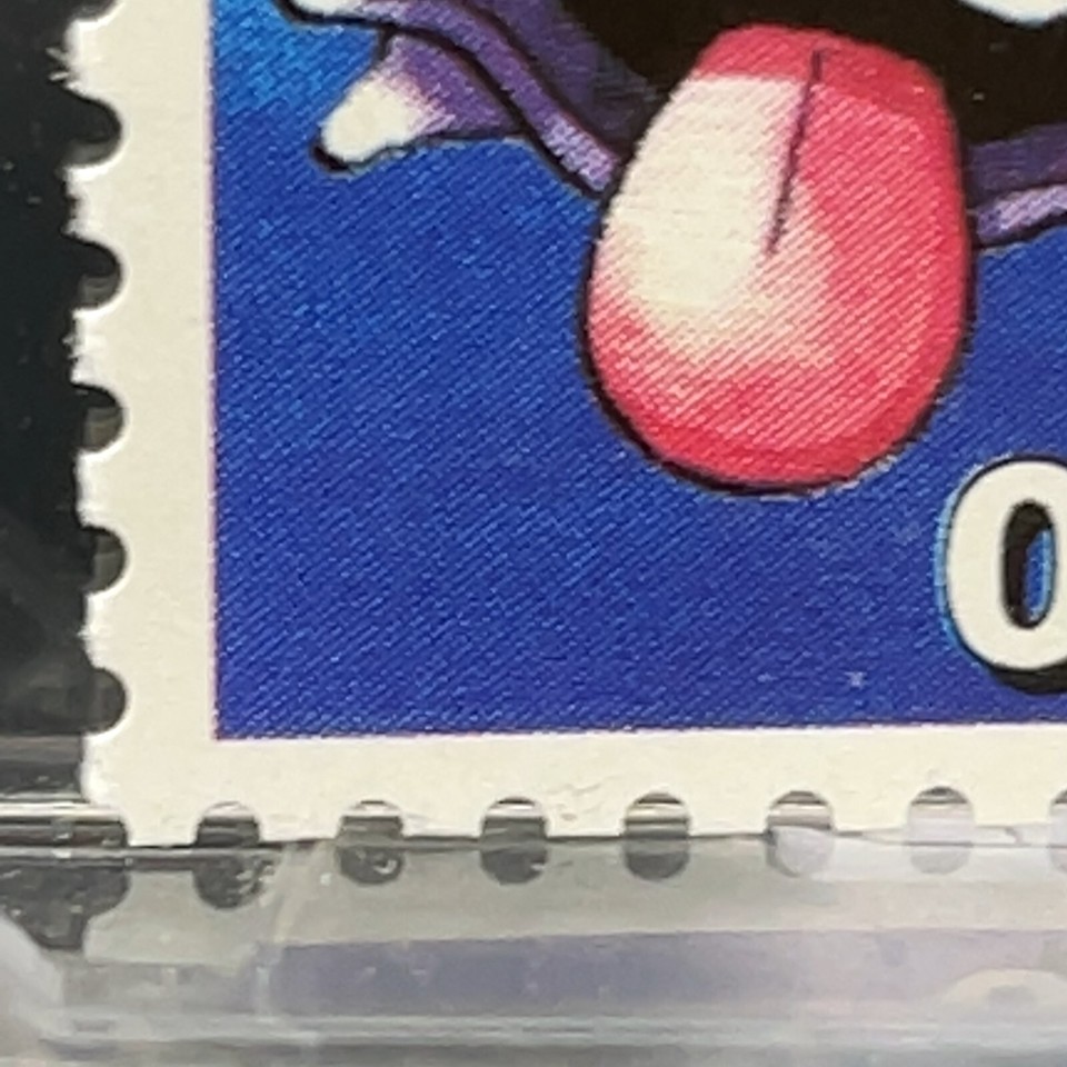 Shellder Pokemon Stamp Mini Card Anime TCG 1998 Shogakukan Nintendo ...