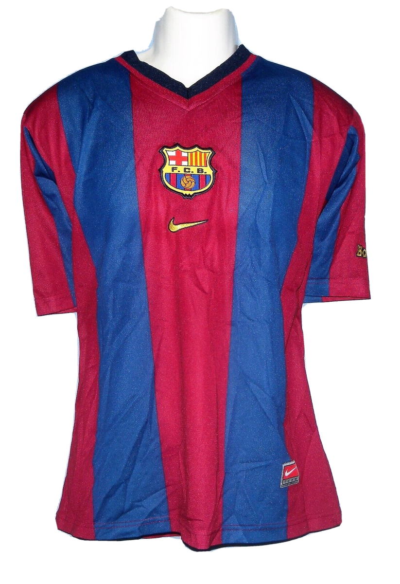 Barcelona VINTAGE RIVALDO XAVI LUIS ENRIQUE 1998-99 home