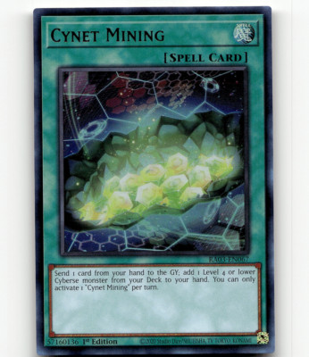 Yugioh Cynet Mining (UR) - Quarter Century Bonanza
