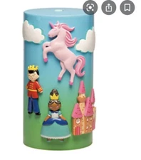 Scentsy Once Upon a Time Diffuser Shade Retired Unicorn 🦄 Princess Kids Room -