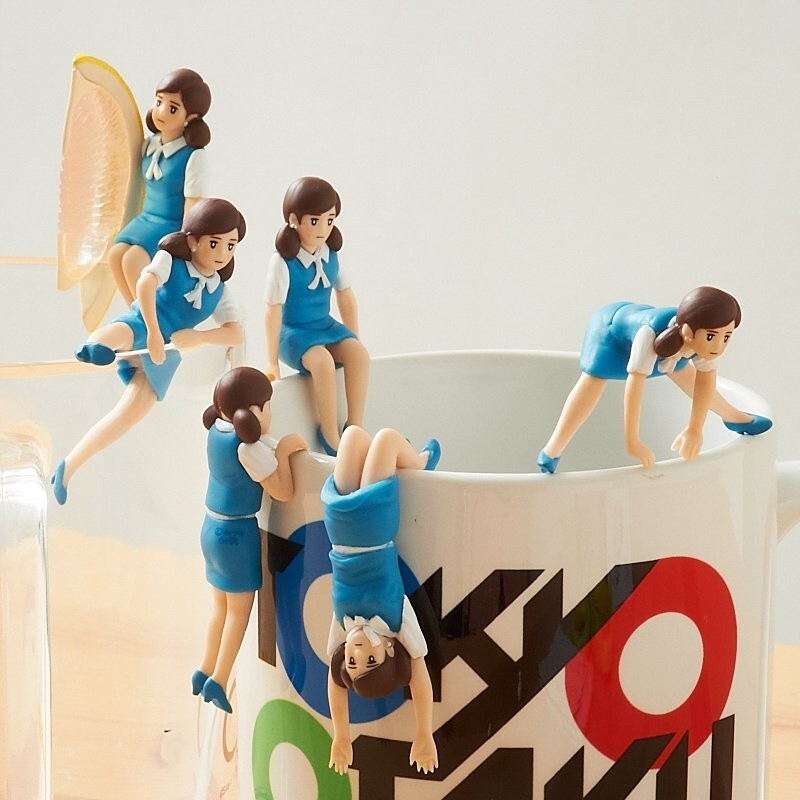 Medicom Bearbrick Series 34 Cute S34 Fuchico on the Cup 100