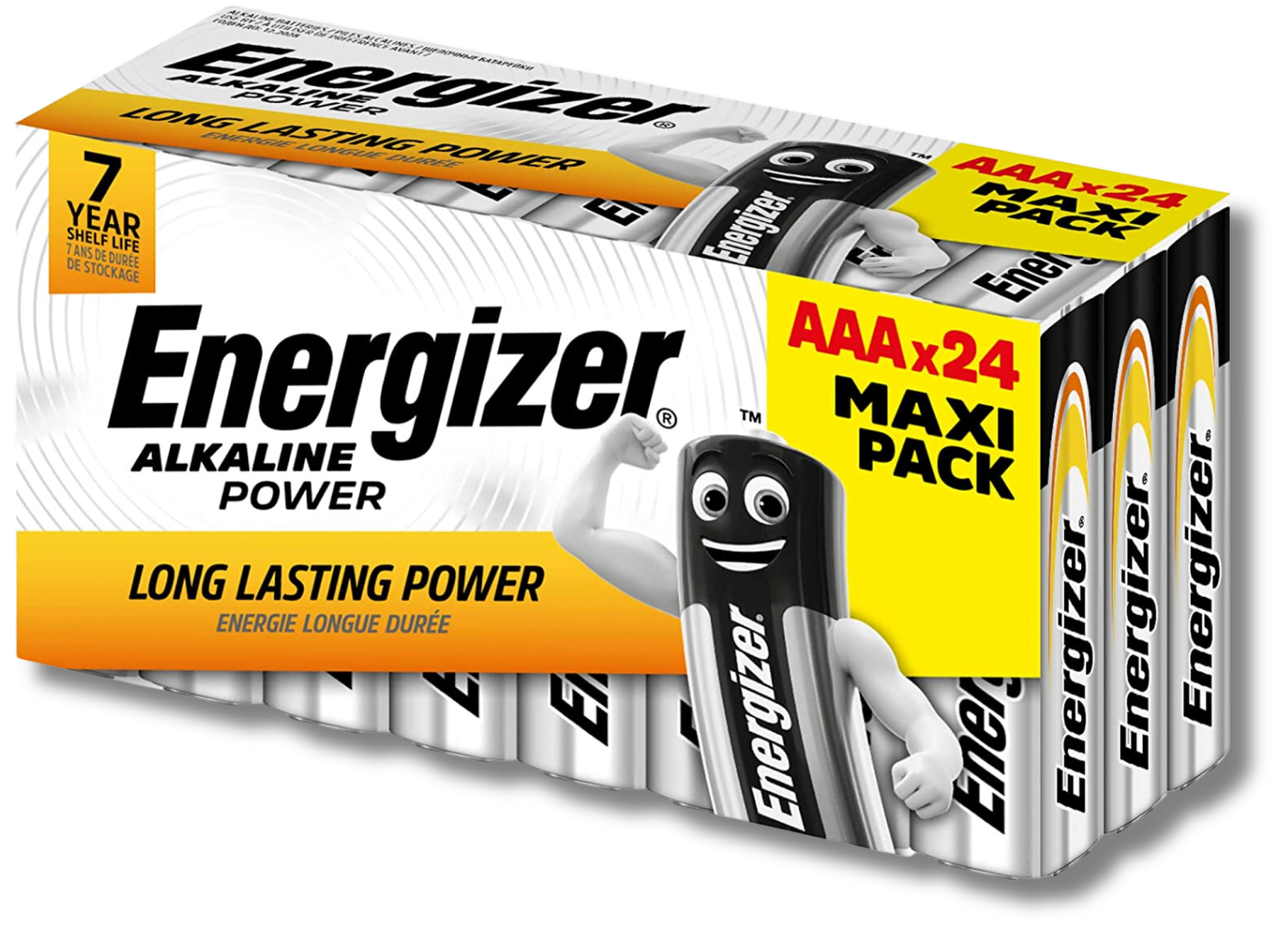 Energizer AAA Alkaline Power Batteries LR03 MN2400 Pack of 24 Office Devices - Image 10