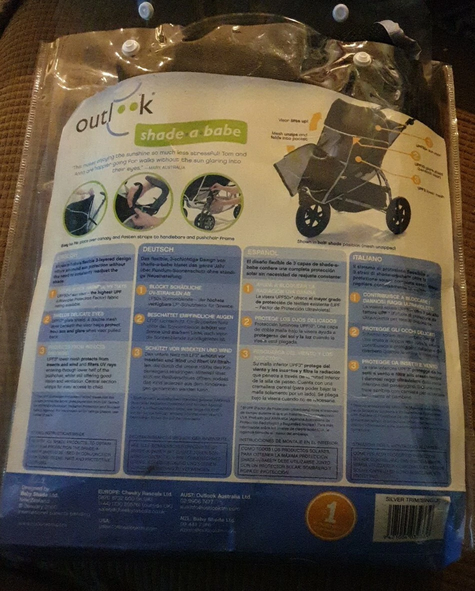 Outlook pram shade cheap