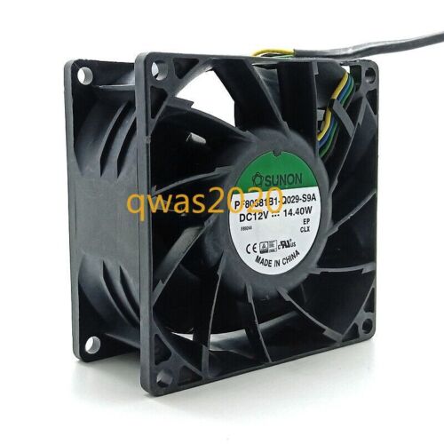 1pc SUNON PF80381B1-Q029-S9A 8CM 8038 12V 14.40W 4-wire Cooling Fan - Picture 3 of 4