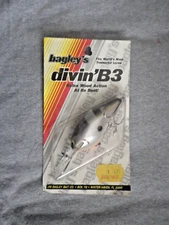 Bagley's Divin' B3 Balsa Crank bait Lure - TS Tennessee Shad