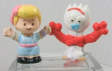 Little People Disney Toy Story 2.5" Bo Peep & 2.75" Forky Fischer Price Toys