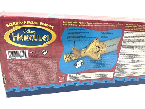 1997#Disney Hercules Electronic Power Sword Mattel NEW IN BOX#NIB M - Picture 6 of 7