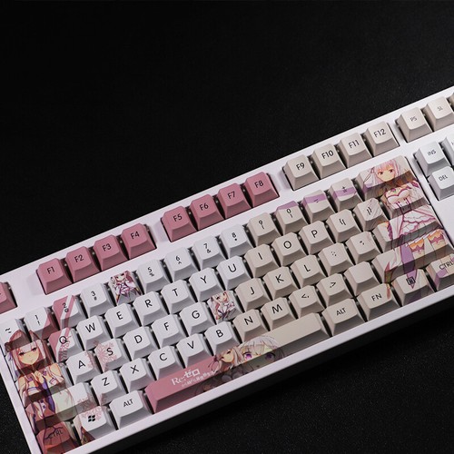 Re:Life in a different world Emiria 108 Keys PBT Keycap Cherry MX f/ Mechanical - Picture 3 of 11