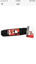 Disney Store I LOVE NEW YORK CITY NYC Black Umbrella Travel Mickey Mouse NEW