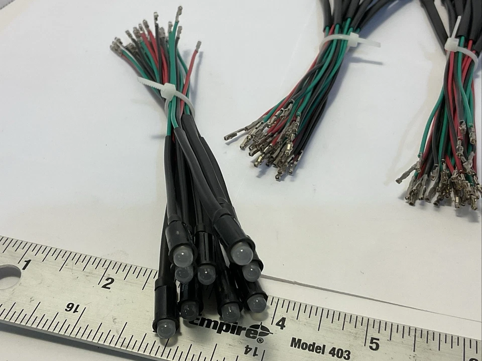 "Luz Dialco 559-3501, lote de 90 aproximadamente 6"" cable largo nuevo panel luz" Foto 2 de 4