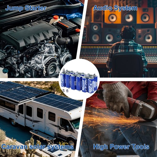 Maxwell 16V 1000F Super Condensatore Audio Batteria 12pz 2.7V3000Farad Avviamento Auto - Foto 10 di 10