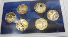 2009 s Proof DC & Territories Quarters 6 Coin Set # 813