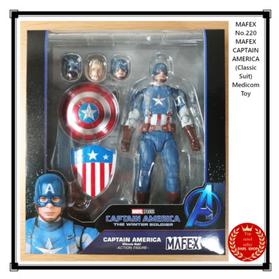 MAFEX No.220 MAFEX CAPTAIN AMERICA (Classic Suit) Medicom Toy