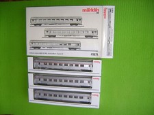 MARKLIN HO 41871 COFFRET DE 3 VOITURES INOX TEE PBA ETOILE DU NORD NEUF EN BOITE