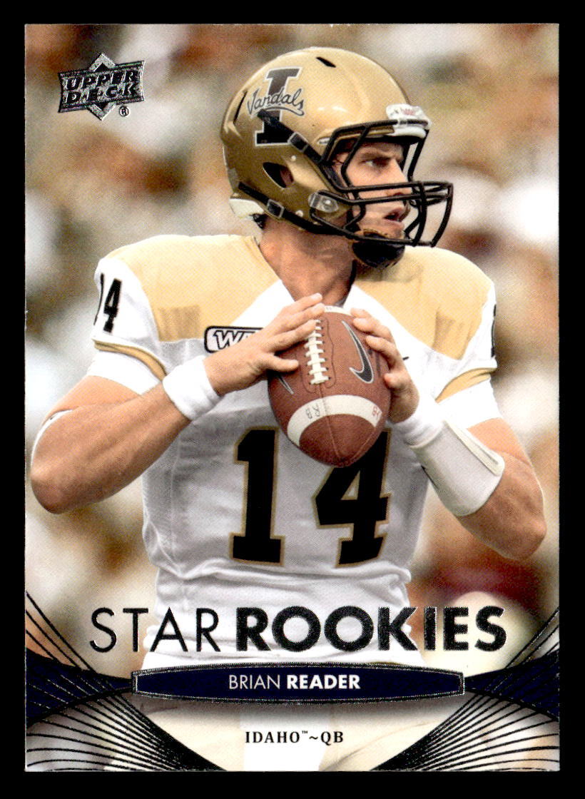 Brian Reader 2012 Upper Deck  Card #63 Idaho Vandals