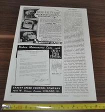 1941 Yellow Cab Company of Savannah Ad Magnus Cleaners Ingersoll-Rand