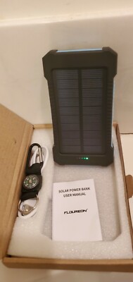 Floureon Solar Powered Bank Solar Charger New