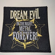 Dream Evil In the Night...Metal Forever Patch - Swedish Heavy Metal Power Metal