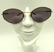 Vintage Silhouette M6298 V6057 Tortoise Gold Oval Sunglasses FRAMES ONLY