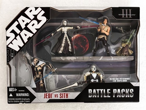 STAR WARS 30TH ANNIVERSARY JEDI VS. SITH BATTLE PACK ROTS MINT/SEALED/RARE - Picture 4 of 11
