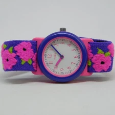 Timex Nylon Band Quartz Analog Women's Watch New Battery