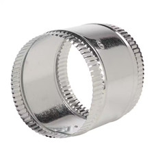 6 Inch Flexible Duct Connector Splice Collar HVAC Sheet Metal Fitting Adapter