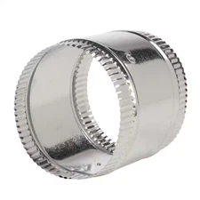 6 Inch Flexible Duct Connector Splice Collar HVAC Sheet Metal Fitting Adapter