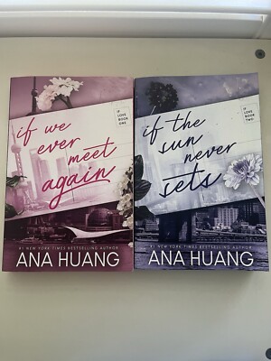 Ana Huang (If Love) 2 Book Set: If We Ever Meet Again, If the Sun Never Sets
