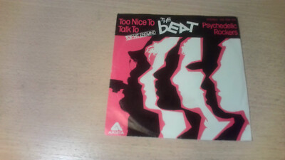 7'' THE BEAT * Too Nice To Talk To / Psychedelic Rockers (MINT-) SKA