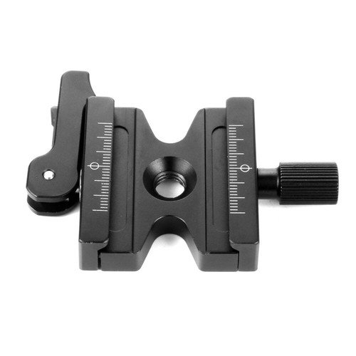 Alum CL-50LS QR Clamp Mount Adapter +PU50 Plate for Arca Swiss Tripod Sony Canon - Picture 14 of 23