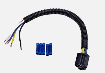 Wire Harness Fits Standard 5 Pin Connector Lawn & Garden Tractor Ignition Switch