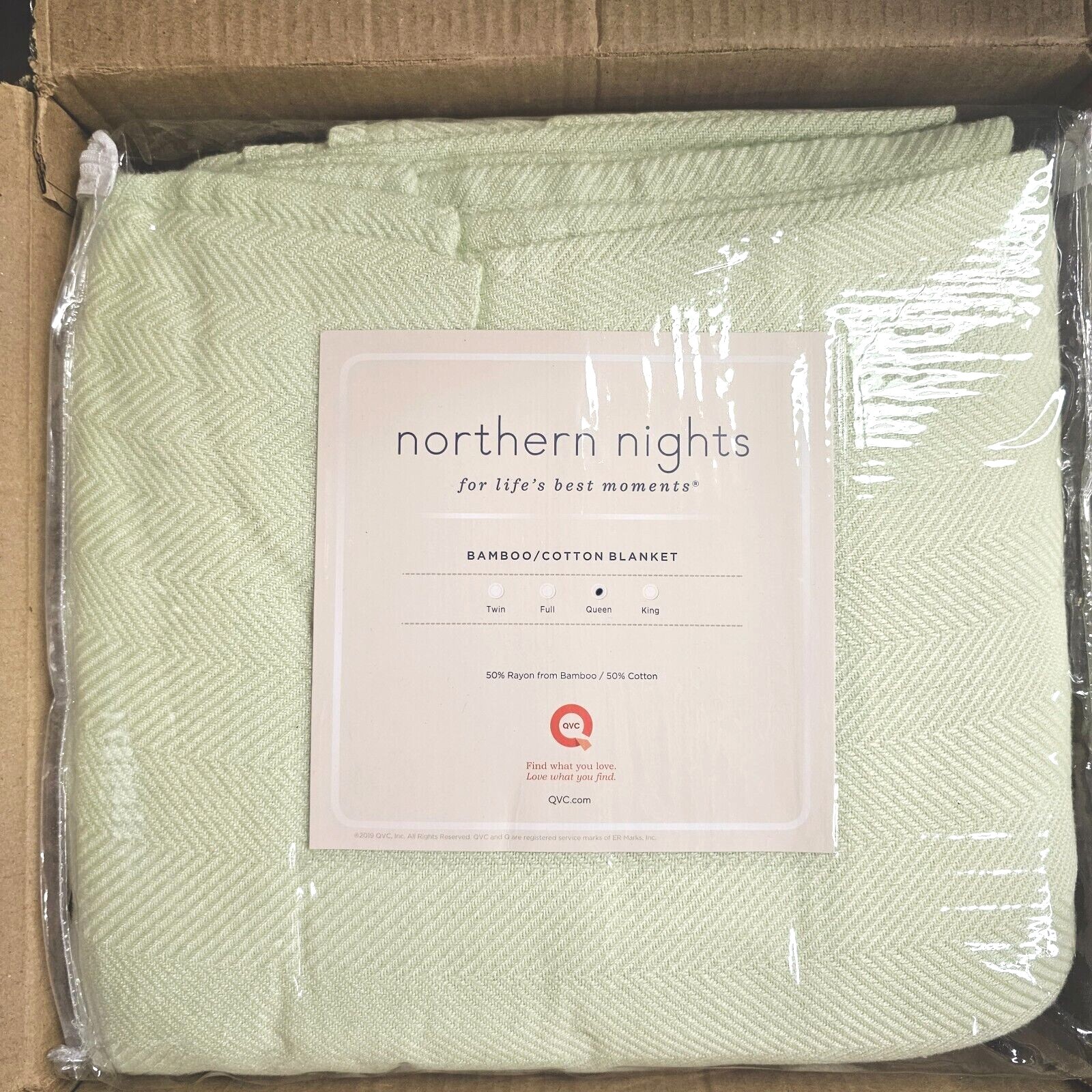 Northern Nights Rayon Made From Bamboo & Cotton Logan Blanket Ch
